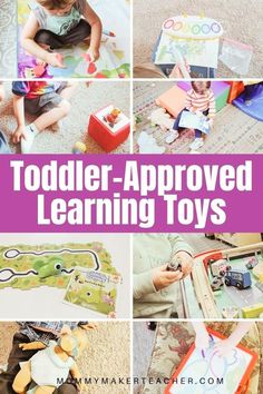 toddler - approved learning toys that are great for children to learn and play with