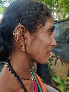 Desi Tattoo, Indian Piercing, Constellation Piercings, Spring Jewelry Trends, Indie Jewelry, Indian Woman