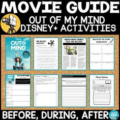 the movie guide out of my mind disney activities