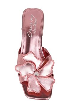 A sparkling crystal highlights the decorative floral detail of a sophisticated sandal set on a low block heel. 1" heel Synthetic upper and lining/rubber sole Imported Low Block Heels, Sparkling Crystal, Sandal Women, Sam Edelman, Circus, Block Heels, Rubber Sole, Womens Sandals, Highlights