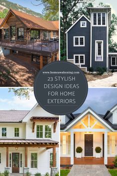 the 25 stylish design ideas for home exteriors