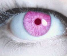 Pink Eye Color Aesthetic, Pink Iris Eye, Pink Eye Aesthetic, Eye Color Ideas, Pink Eye Contacts, Pink Eyes Aesthetic, Glowing Pink Eyes, Pink Eye Color