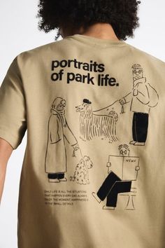 Park Life, Graphic Shirt Design, Apparel Design, Tee Design, Graphic Shirts, Long Sleeve Sweatshirts, Cool Shirts, Shirt Design