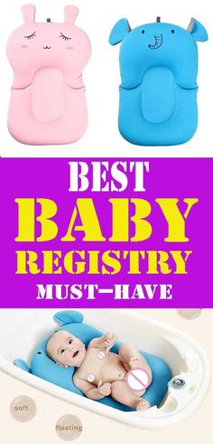 the best baby register must - haves for babies to use in their bathtub