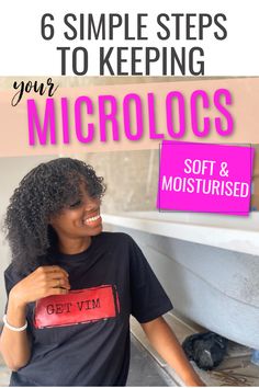 These 6 tips are crucial to keeping your locs moisturised. They work for traditional dreadlocs as well as microlocs and sisterlocs. If you are having issues with dry locs this is for you! #microlocs #sisterlocs #naturalhair #kinkyhair Dry Locs, Microlocs Inspiration, Natural Hair Care Regimen, Loc Goals, Lock Styles, Micro Braids Hairstyles, Loc Method, African Natural Hairstyles, Sisterlocks Styles