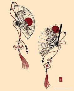 Pagoda Back Tattoo, Small Japanese Tattoo, Japanese Hand Tattoos, Stencil Outline, Fan Tattoo, Japan Tattoo Design, Japan Tattoo