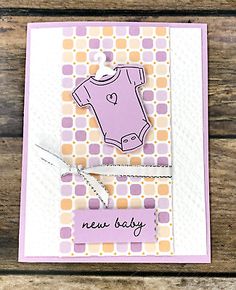 Stampin Up Congratulations Baby Card Kit - 4 Cards Pink Boy Ones New Baby Card  | eBay New Grandparents Card, Stampin Up Baby Shower Cards, New Baby Cards Handmade, Stampin Up Congratulations, Congratulations Baby Card, Stampin Up Baby Cards, Grandparents Card, Blue Cards, Pink Boy