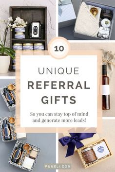 the top 10 unique refer gifts you can stay in mind and get more leads