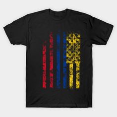 Colombia and America Flag Combo colombia Classic T-Shirt Family Heritage, America Flag, Leg Work, Baseball Tshirts, Long Sweatshirt, Kids Hoodie, Classic T Shirts, Crew Neck Sweatshirt, Shirt Designs