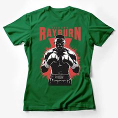 Rayburn Retro Boxing T-Shirt, Vintage Boxer Graphic Tee, Classic Fight Sports Fan Shirt, Gift for Boxing Lovers Female T-Shirt Custom graphic T-Shirt.Customize your color Boxers Design, Vintage Boxer, Black And White Football, Lakers T Shirt, Boxing Shirts, Retro Sports, Black And White Shirt, Football Tees, Casual Athletic