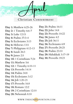 an image of the daily calendar for the church