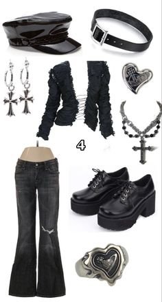 Emo Guy Outfits Aesthetic, Goth 2000s Fashion, Grunge 2000s Fashion, Mode Grunge, 일본 패션, 2000s Grunge, Goth Y2k, Alt Outfits