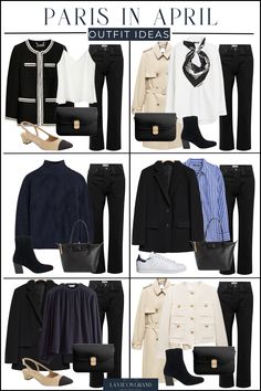 April Outfit Ideas, April Outfits, Netherlands Trip, Paris April, Easy Wardrobe, Smart Casual Women Outfits