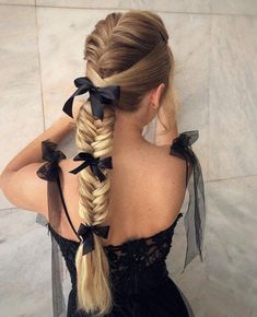 Hairstyles/ hair Colours/braids/ updos/wedding/hairstyles Ponytail Ideas, Cute Ponytails, Find Hairstyles, Braided Bun Hairstyles, Try On Hairstyles, School Dance, Hot Hair Styles, Hairstyle Look