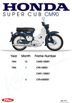 #Honda #Supercub #cub #c100 #c65 #c102 #c105 #cm90 #ct105 #cub #ホンダスーパーカブ #ホンダ #スーパーカブ #カブ Car Collection, Car Ins, Cars And Motorcycles, Motorcycles, Bike, Cars