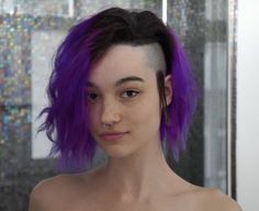 Epic Hairstyles, Crazy Hairstyles, Undercut Bob, Half Shaved, Gothic Hairstyles, Hair Do, Punk Hair, Shaved Sides, Alternative Hair