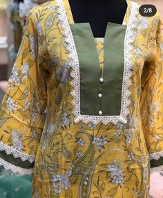 Kurti Sleeves Design, New Kurti Designs, Latest Dress Design, Simple Kurta Designs, Trendy Shirt Designs