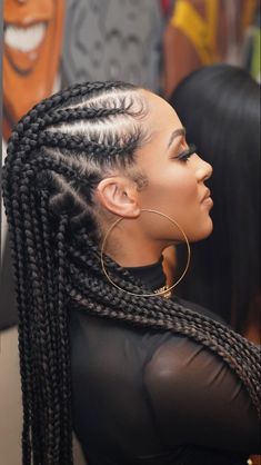 Κούρεμα Bob, Protective Hairstyles For Natural Hair, Goddess Braids Hairstyles, Braided Cornrow Hairstyles, Fishtail Braid, Hair Twist Styles, Box Braids Styling, Beautiful Braids, Girls Braids