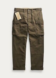 Ralph Lauren RRL Olive Surplus Wool Blend Twill Cargo Pants W32L30 Polo Men's | eBay Jacquard Shirt, Cashmere Hoodie, Wool Clothing, Chore Jacket, Cargo Pant, Cargo Trousers, Western Shirts, Full Zip Hoodie, Denim Shirt