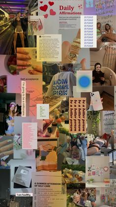 a collage of photos and information about women's rights