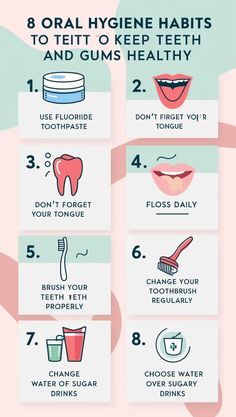 Oral hygiene Habits to keep your gums healthy..!! #Dental Health #HealthySmile #OralCare #Teeth Whitening #DentalTips #SmileBright #ToothCare #Healthy Teeth #FlossDaily #MouthHealth #gigi #DentalBracesColors #TeethArt #MouthWash #Botched PlasticSurgery #GoldBraces Hygiene Vision Board, Dental Braces Colors, Kitchen Vocabulary, Bryan Johnson, Mouth Health, Dental Posts, Healthy Gums, Lip Care Routine, Stronger Teeth