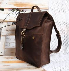 Brown leather laptop backpack women & men/Handmade leather rucksack/Ideal for 15 inch Laptop/PERSONA Women Laptop Backpack, Backpack Handmade, Hipster Backpack, Leather Backpack Women, Brown Backpack, Convertible Backpack Purse, Laptop Backpack Mens, Handmade Leather Backpack, Laptop Backpack Women