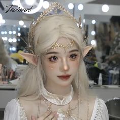 SPECIFICATIONS Brand Name: TAVIMART Feature: Decorate Applicable Season: Four Seasons Material: ALLOY Department Name: ADULT Applicable Scene: Casual Ornament Costume, Exotic Hair, Exotic Hairstyles, Sleepwear Robe, Kpop Fashion, Strap Dress, Hanfu, Picture Sizes, Accessories Necklace