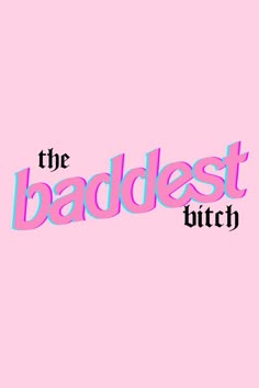 "Baddest Bitch" Neon Pink Wall Art | Printable Wall Art | Typography Poster | Instant Download Downloadable Wall Art Free Printables, Printable Wall Collage Free Prints, Pink Prints For Walls, Barbie Wall Art, Aesthetic Wall Art Printable, Quotes Feminist, Feminist Poster, Quotes Poster, The Baddest