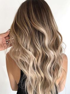 4 D Haircolor Blonde Honey, Balayage Blond, Blond Balayage, Balayage Blonde, Gorgeous Hair Color, French Home, Beautiful Hair Color, Balayage Hair Blonde, Brown Blonde Hair