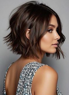 Shag Cut, Long Shag, Haircut Women, Short Shag Hairstyles, Cut Hairstyles, Short Brown Hair, Hairdos For Short Hair, Bride Hair, Hair Affair