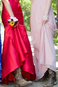 50+ Dresses and Cowboy Boots Outfits for Wedding Guests - From The Guest Room