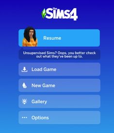 the sims4 game is being played on an iphone