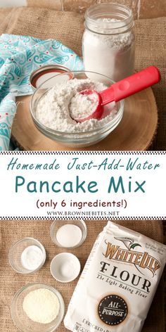 homemade just - made pancake mix only 6 ingredients