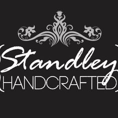 the logo for standley handcrafted, an artisan crafting and design studio