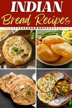 Indian Breads, Recipes From Bread Indian, Instant Breakfast Recipes Indian, Bread Recipes Indian, Bread Breakfast Ideas Indian, Indian Fry Bread Recipe, Indian Recipes