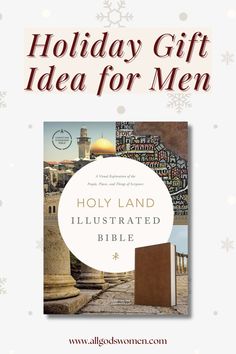 the holiday gift idea for men, illustrated by an image of a mosque and snowflakes