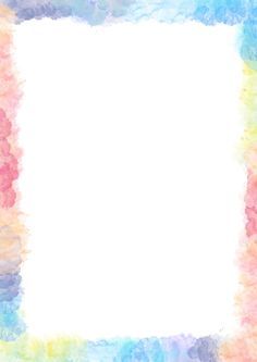 an abstract watercolor background with a white square in the center