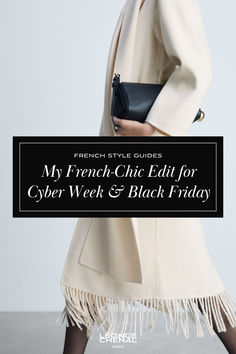 Discover my curated French-chic edit for Cyber Week & Black Friday—timeless pieces, Parisian must-haves, and the best deals of the season! Photo: Mango