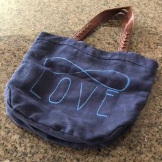 Never Used. Durable Tote Bag With Leather Straps. Casual Blue Canvas Shopping Bag, Casual Blue Canvas Tote Bag, Casual Blue Canvas Bag For Everyday, Teal Tote Bag, Plaid Tote Bag, Winter Bags, Plaid Tote, Blue Tote Bag, Blue Tote