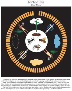 an image of various insects in the center of a circle