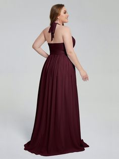 Description:   Presley Halter Split Plus Size Long Bridesmaid Dresses   Details:     Silhouette: A-line  Fabric: Chiffon  Necktie: Halter  Sleeve Length: Sleeveless  Embellishments: Split   Sweep train chiffon dress   With padding and boning.    The model is 5'6" (172cm), 189 lbs. She is wearing a standard US14 (Bust 104cm, Waist 88cm, Hips 113cm, Hollow to hem 123cm).        Ask a question Ruffles Bridesmaid Dresses, Pockets Details, Dresses With Pockets, Peacock Green, Chiffon Bridesmaid Dress, Long Bridesmaid Dresses, Dress Purchase, Chiffon Bridesmaid, Green Turquoise