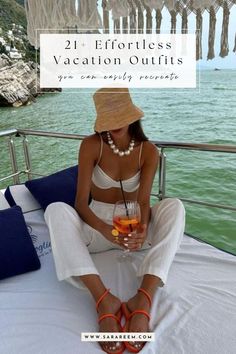 Looking for effortless vacation outfits to wear on your next trip? You need to see these chic and comfortable outfit ideas that perfectly blend style and ease for your getaway. Cute summer vacation outfit ideas for 2024. Whether for a tropical destination, beach day, Mexico, Miami, Greece, or Italy. Vacation Outfit Inspo Beach, Summer Vacation Outfit Inspo 2024, Island Hopping Outfit, Vacation Outfits 2024, Island Vacation Outfits Tropical, Comfortable Outfit Ideas, Trip Outfit Summer, Island Vacation Outfits