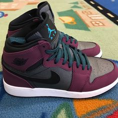 Nike Air Jordans Shoes | Nike Air Jordan'S | Color: Black | Size: 6 Y= 7 Women'S Jordan 1 Outfit Black Women, Low Air Jordan 1 Outfit, Air Jordans Shoes, Nike Shoes Blue, Casual Shoes Women Sneakers, Nike Shoes Women Fashion, Air Jordan 1 Outfit, Jordans Shoes, Nike Air Jordan Shoes