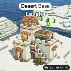 the desert base level 4 is shown in this screenshot from an interactive video game