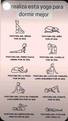 a poster with instructions to do yoga for beginners