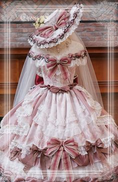 Elpress L -Tomorrow is Another Day- Vintage Classic Lolita Dress Gaun Dress, Oc Dress, Ballroom Dresses, Kawaii Fashion Outfits, Ballroom Dress