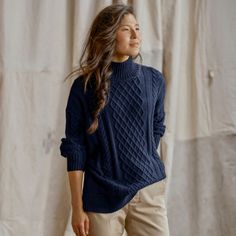 Fair Isle Wool-Blend Crewneck Sweater | Orvis Cold Weather Travel, Cape Sweater