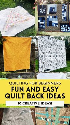 Discover scrappy quilt backs that are perfect for adding charm and creativity to your quilts. This post is full of ideas for using leftover fabric pieces, making your backing just as vibrant and unique as the front. Whether you’re interested in crumb quilting or patchwork designs, these quilt back ideas inspire both beginner and advanced quilters. From bold, pieced layouts to simple and fun designs, find inspiration to create memorable and creative quilt backs that add personality to your work. Quilt Back Ideas