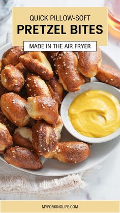 Try these tasty Air Fryer Pretzel Bites to satisfy your snack cravings. This simple recipe shows you how to make soft, chewy pretzel bites in your air fryer, and they’re great for dipping in mustard or cheese sauce. Whether it’s for game day, movie nights, or just a quick snack, these bites are a delicious treat. Follow the full recipe to see how you can easily make them at home.