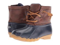 Sperry Kids Saltwater Boot (Toddler/Little Kid) Toddler Duck Boots, Sperry Saltwater Duck Boots, Sperry Boots, Women's Lace Up Boots, Toddler Rain Boots, Sperry Duck Boots, Sperry Top Sider Women, Sperry Women's, Boys Boots